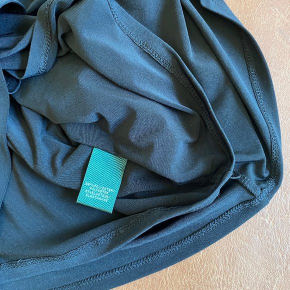 Lauren Ralph Lauren Black Sheath Sleeveles Size 6 - Picture 12 of 13